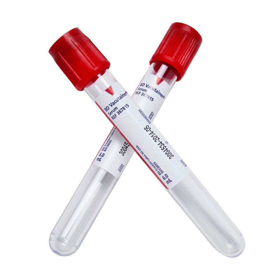 Red Hemogard Vacutainer Tubes from BD