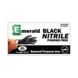 3 Mil black nitrile glove