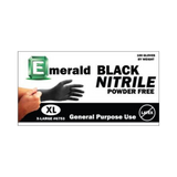 3 Mil black nitrile glove