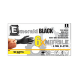 6Mil Black Nitrile gloves