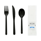 Disposable Cutlery 6 Piece Kits Heavy Weight