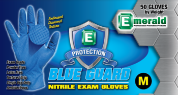 Blue Guard Nitrile Exam 6 Mil Gloves