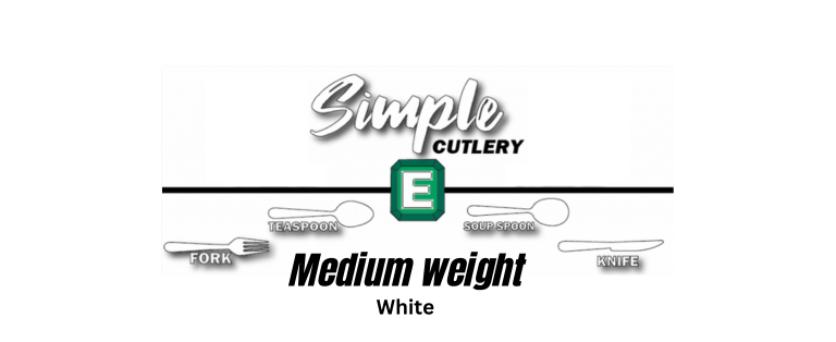 Disposable Cutlery Medium Weight Bulk Pack