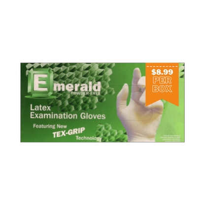 latex 5mil exam gloves box