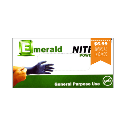 General Purpose Powder Free Nitrile 3 Mil Gloves - Blue