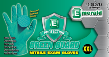 Green Guard Nitrile 6 Mil Exam Gloves