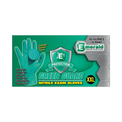 Green Guard Nitrile Exam Gloves – 6 Mil