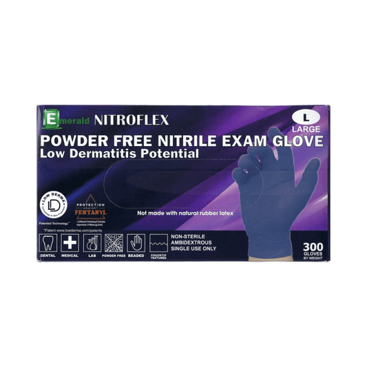 Nitrile gloves purple 300 count box