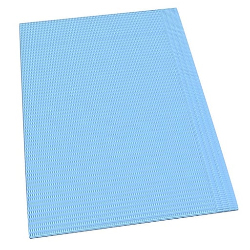 Blue Patient bibs 500/cs 13″ X 19″