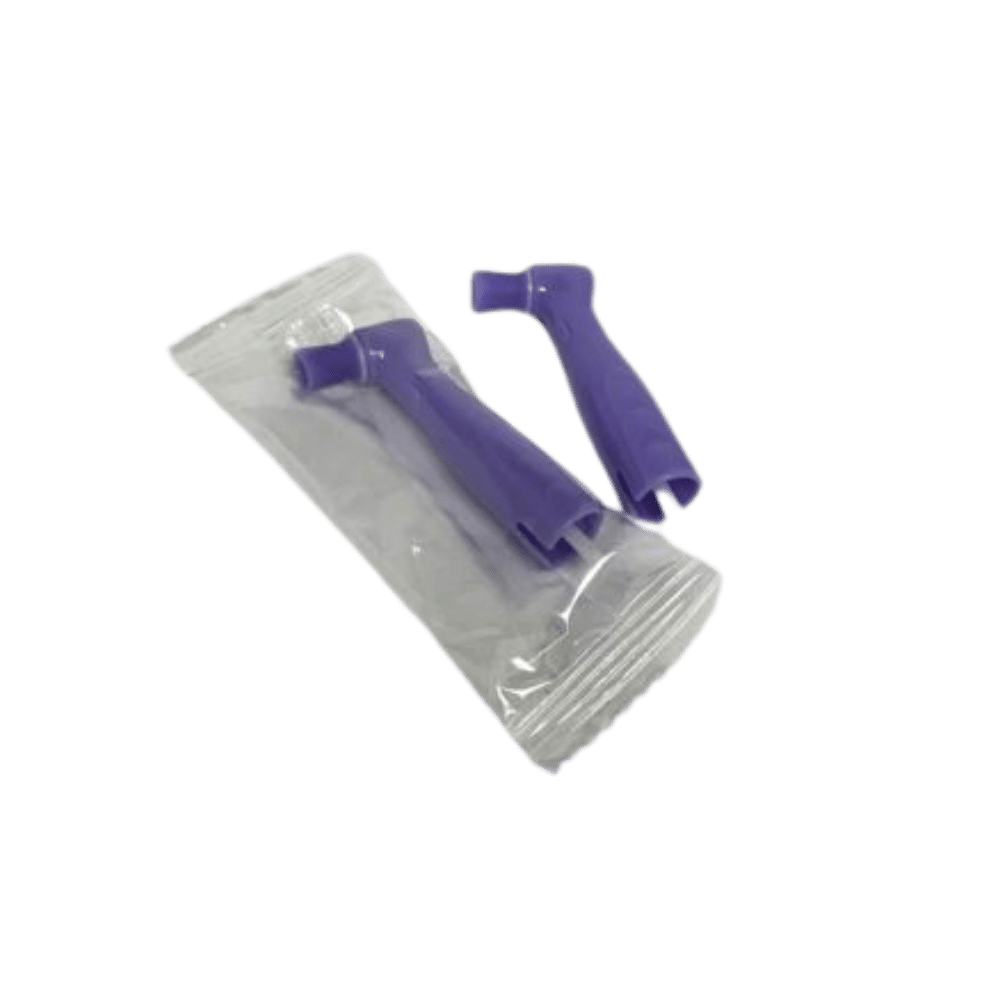 purple prophy angle for dental work