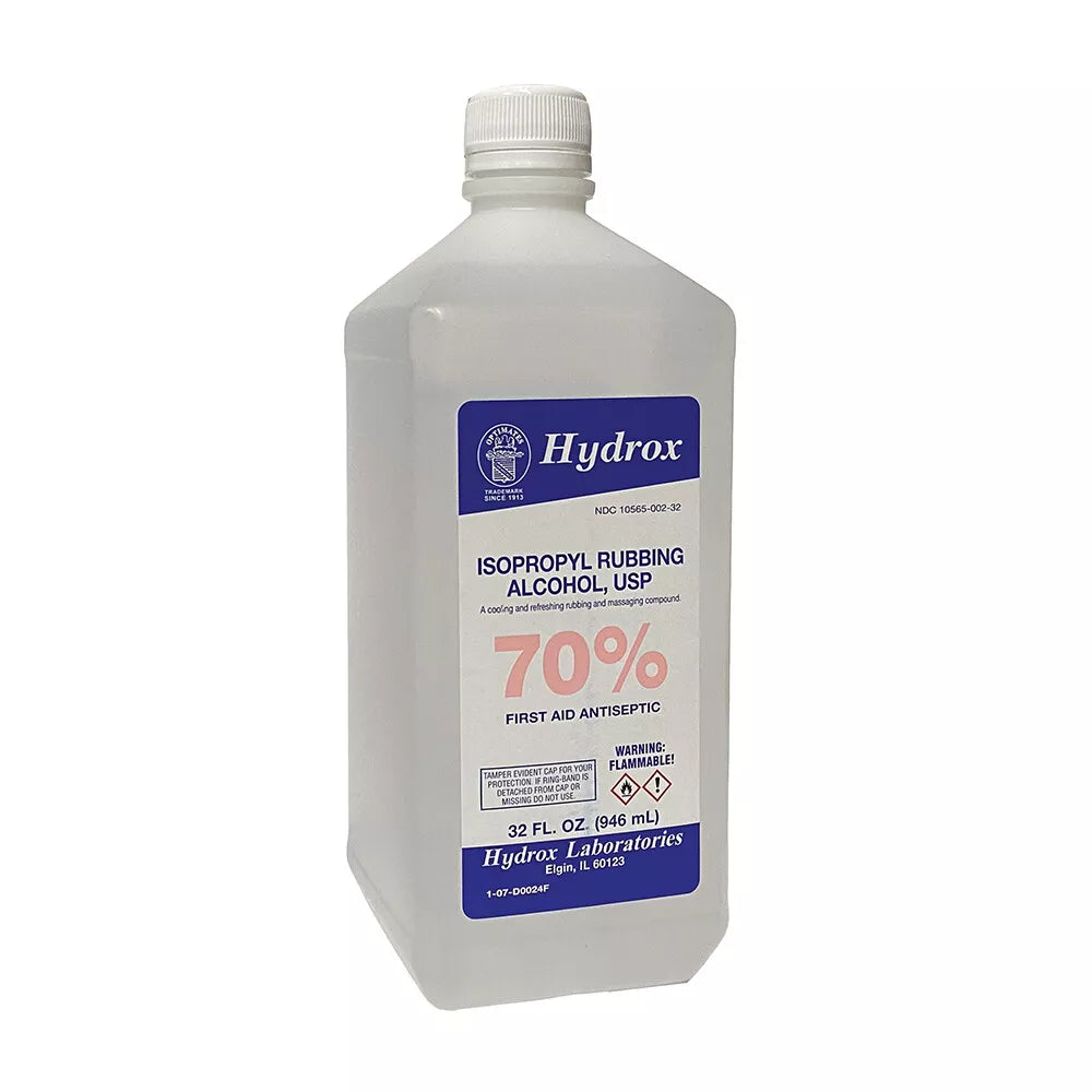 Isopropyl Alcohol 70% 32oz Bottle